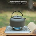 thumbnail image 3 of EGNMCR Bouilloire de Camping et de Randonnée Portable 800 ml en Acier Inoxydable Léger et Théière de Camp Portable Idéale pour le Bushcraft et l'Utilisation Extérieure Bouilloire d'Extérieur, 3 of 8