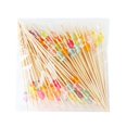 thumbnail image 1 of 100 Pcs Cure-Dents Colorés Décoratifs pour Gâteau Fruits H4O8, 1 of 9