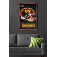 thumbnail image 4 of NFL Washington Commanders - Neon Helmet 23 Wall Poster, 22.375" x 34", 4 of 4