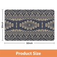 thumbnail image 3 of Upgrade Your Bathroom with our 20x32in Bath Rug Runner - Non-Slip, Tribal Style, Luxury Microfiber Bathroom Rugs. Perfect for Tub and Shower, Machine-Washable for Easy Maintenance!, 3 of 5