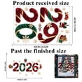 thumbnail image 2 of EGNMCR Wall Stickers Silk Material Statics Cling Christmas Decor Removable PVC Sticker For Shopping Mall window sticker, 2 of 4