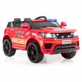 thumbnail image 1 of Costway Voiture Électrique 12 V pour Enfants avec Télécommande Lumières/sons Rouge, 1 of 10