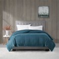 thumbnail image 2 of Madison Park 3M Scotchgard Microfiber Down Alternative Blanket in Teal Blue, 2 of 9