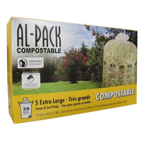 AL-PACK Compostable Lawn & Leaf Bag