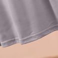 thumbnail image 5 of Elvqul Chemises de Nuit Sans Manches Pyjamas Grande Taille Dames Robe Unie Chemises de Nuit Blanches pour Femmes, 5 of 5