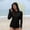 🔥 Black, variant on Sentmoon Jacket for Women UPF 50+ Quick Dry Long Sleeve Shirts for Women Hooded Neck Breathable Regular Fit Sun Hoodie Women with Thumb Holes for Gardening and Safari XL