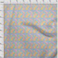 thumbnail image 4 of oneOone Georgette Viscose Yellow Fabric Tribal Craft Projects Decor Fabric Printed By The Yard 42 Inch Wide, 4 of 4