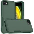 thumbnail image 1 of [PST] iPhone 17e / 16e Hard Case, Dual Layers Heavy Duty Rubber Armor Bumper Hard Case Cover, 1 of 5