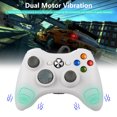 thumbnail image 2 of Luxmo Wired Game USB Controller Gamepad Joystick for Xbox 360 &PC(White), 2 of 14