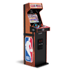 Arcade1Up NBA Jam Deluxe 2-Player Control Panel Arcade Machine - 3 Classic Games, Retro Game Console for Home, Tall Cabinet with 17-Inch Screen, Stand Up Video Game for Game Room