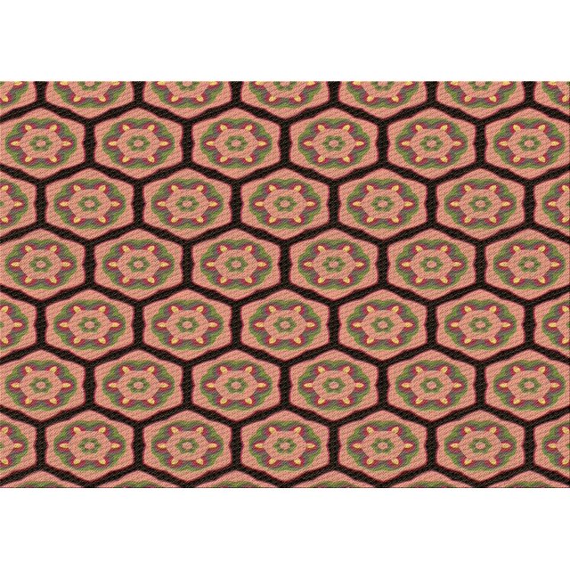 Ahgly Company Machine Washable Indoor Rectangle Transitional Bronze Brown Area Rugs, 7' x 10'