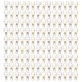 thumbnail image 1 of 100pcs Binder Clips Gold Silver Cute Bear Shape Strong Clamping Force Metal Hollowed Long Tail Clips, 1 of 14