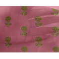 thumbnail image 4 of oneOone Georgette Viscose Fabric Floral Block Printed Craft Fabric BTY 42 Inch Wide, 4 of 4