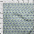thumbnail image 2 of oneOone Cotton Poplin Fabric Floral Block Printed Craft Fabric BTY 56 Inch Wide, 2 of 4