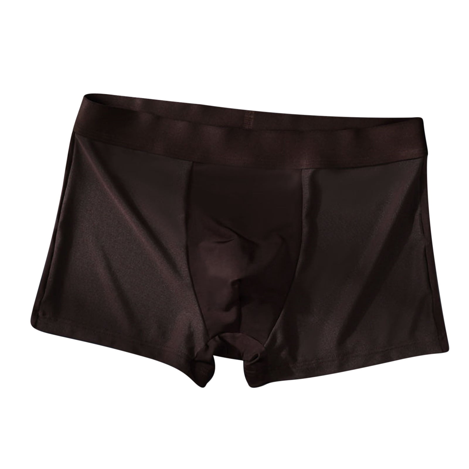 Ice Silk Thin Style Traceless Boxers Business Breathable Mens Summer Comfortable Boxers
