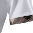 thumbnail image 4 of Birdeem T-Shirt à Manches Courtes à Carreaux Décontracté pour Hommes, 4 of 9