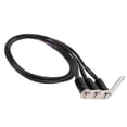 thumbnail image 4 of Interrupteur de Guidon de Moto LED en Acier Inoxydable Imperméable pour Phare de Klaxon Spot LampLeft, 4 of 14