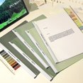 thumbnail image 2 of WHEANG 5Pack A4 Clear Front Report Covers Plastic Presentation Folders Resume Portfolio Folder Paper Swivel Sliding Bar File Folder for Presentation Document and School Use One Size Multi-Color, 2 of 4