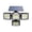 A, variant on Outdoor Security Lights with Motion Sensor Lights Outdoor,Motion Sensor Lights with Remote Control, 4 Heads Security Led Floo-D, Ip65, 270° Wide Angle Illuminatio-N Wall