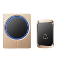 thumbnail image 2 of Dvkptbk Wireless Doorbell Doorbell Wireless Home Battery Model All Use Battery Non Plug in Wireless Doorbell One Drag No Plug In Home Essentials, 2 of 3