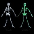 thumbnail image 1 of Glowing Halloween Skeleton Luminous Skeleton Model Halloween Party Decorations Glowing In The Dark Halloween Skeleton Decor Luminous Lifelike Skeleton Model For Front Lawn Haunted, 1 of 7