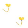 thumbnail image 1 of mmirethe 1/2/3/5 Angel Wing Rabbit Harness Cat Pet Leash Training Rope Outside Walking Accessories Clothes for Duck Hen Red S 2PCS, 1 of 1