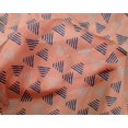 thumbnail image 4 of oneOone Silk Tabby Fabric Triangle Block Print Sewing Fabric BTY 42 Inch Wide, 4 of 4