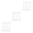 thumbnail image 1 of relayinert 5pieces Crochets en Métal en Acier Inoxydable Durable et Robuste pour 60cm S Crochet 3Set, 1 of 6