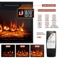 thumbnail image 4 of Gymax 48'' TV Stand Console Cabinet w/ Fireplace Entertainment Center For Living Room White, 4 of 10