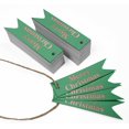thumbnail image 3 of Inkdotpot Pack Of 100 Real Rose Gold Foil Paper Tags Merry Christmas Favor Hang Tags, 3 of 6