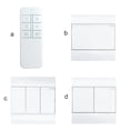 thumbnail image 4 of tredstone Wireless Smart Light Bulb Socket Hotel Office Store Remote Control Controller Intelligent Device Home Supplies 3 Gang Switch, 4 of 6