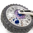thumbnail image 5 of CNKOO Aluminum Alloy Front & Rear Wheel Hex Hubs Set for Losi 1/4 Promoto-MX Motorcycle RTR Durable and Heat Dissipation Effect, 5 of 5