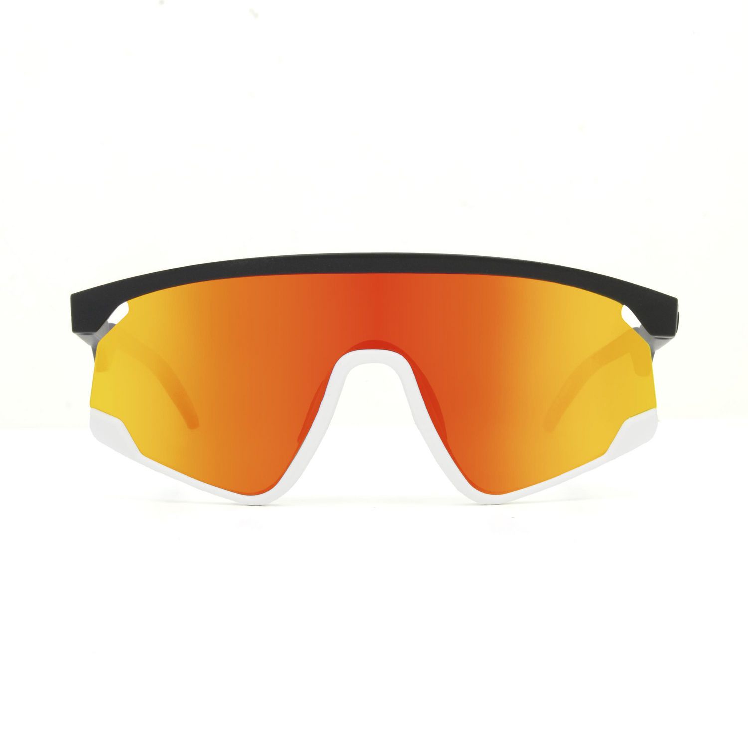 Athletic Works Black White and Red Shield Sunglasses