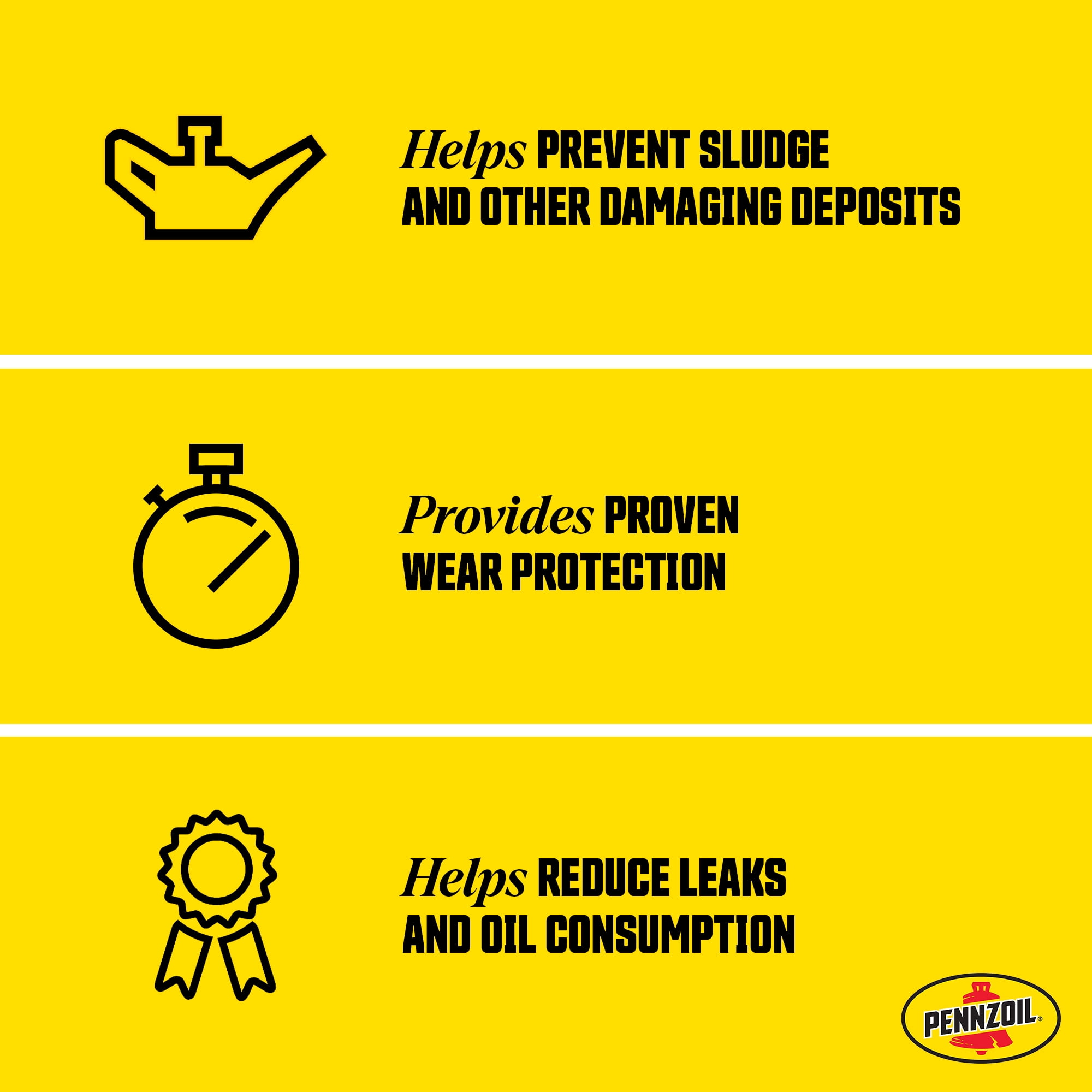 Huile moteur classique Pennzoil 10W-30 946ML
