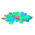 thumbnail image 3 of weibbin 200pc Sparkling Glowing Rocks for Garden Outdoor Glow in The Dark Garden Pebbles Bling Glow Rocks for Landscaping Small Luminous Stone for Fish Tank Patio, 3 of 5