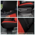 thumbnail image 4 of FH Group Neoprene Waterproof Custom Fit Car Seat Covers for 2022–2024 Dodge RAM 1500 Full Set Red, 4 of 5