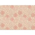 thumbnail image 1 of Ahgly Company Machine Washable Indoor Rectangle Transitional Vanilla Gold Area Rugs, 2' x 5', 1 of 7