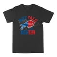 thumbnail image 1 of T-shirt graphique terrain divisé NFL Buffalo Bills pour hommes, noir, 1 of 4