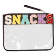 thumbnail image 2 of Snack Storage Bag | Transparent Zipper Pouch Waterproof Handheld Makeup Bag Portable Toiletry Organizer for Travel Cosmetics Snacks Toiletries Storage, 2 of 7