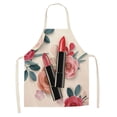 thumbnail image 2 of Yhmxh Kitchen Gadgets Kitchen Utensils Home and Kitchen 1PC Kitchen Cleaning Apron Linen Apron Household and Oil-proof Apron Pockets Holds, 2 of 2