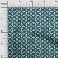 thumbnail image 1 of oneOone Cotton Cambric Fabric Floral Block Printed Fabric 1 Yard 56 Inch Wide, 1 of 4