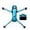 Fluorescent Bleu Clair, variante sur Ensemble d'Autocollants Décoratifs Fluorescents pour Drone DJI MAVIC 4 Pro et Contrôleur RC 2, Film Protecteur Anti-Rayures, Autocollant Imperméable, Décalque, Accessoire Bricolage