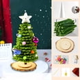 thumbnail image 2 of WLOELOEW Color B Classic Green Twist Stick Christmas Tree Diy Kit Polyester Material 20 Cm High 7.9 Inches Traditional And Enjoyable Craft B, 2 of 6