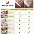 thumbnail image 4 of ORUYROP Custom 2pcs 21.5 x 15.75 Inch Clear Desk Cover Protector 1.5mm Thick PVC, PVC, Desk Protector, 4 of 7