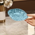 thumbnail image 4 of Cagogo 4-Piece Plastic Serving Trays Set, Dishwasher Safe Reusable Plates with Stackable Base, Snack Plates, Fruit Plates, Bone Plates, Kitchen Plates for Party Dinner, Camping, and Home Use, 4 of 7