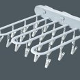 thumbnail image 5 of Clipand Séchoir à linge mural en ABS Conception durable pliable Économie d'espace Blanc, 5 of 5