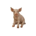 thumbnail image 1 of Décor de Jardin Statue d'Animal Grand Cochon Assis, 1 of 4