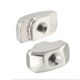 thumbnail image 4 of Unique Bargains Sliding T Slot Nuts, M3 Half Round Roll In T-Nut for 3030 Series Aluminum Extrusion Profile, Carbon Steel Nickel-plated,, 4 of 5
