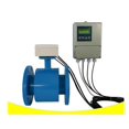 thumbnail image 1 of Split Magnetic Flow Meter Remote Display Liquid Wastewater Sewage Slurry Electromagnetic Flowmeter 4-20mA RS485 ,Easy to Operate, 1 of 6