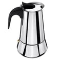 thumbnail image 1 of Hot Sale!Oimcto Coffee Maker (6 Cups Capacity),Stainless Steel Mocha Espresso Latte Percolator Stove Top Coffee Maker Pot Too,Stovetop Espresso Maker for Mocha & Latte,Italian Percolator Coffee Maker, 1 of 3